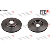 2X FTE 9071019 Bremsscheibe FüR Audi A5 A4 B8 Q5 8RB 8T3 8TA 8F7 8K2 8K5 8KH