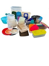 Vintage Tupperware Lot Servalier Wonderlier M...