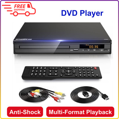 DVD Player, HDMI AV Output, All Region Free CD DVD Players For TV, DVD Players
