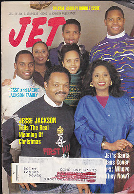 Jet Magazine Jesse Jackson & Family December 26-January 2 ...