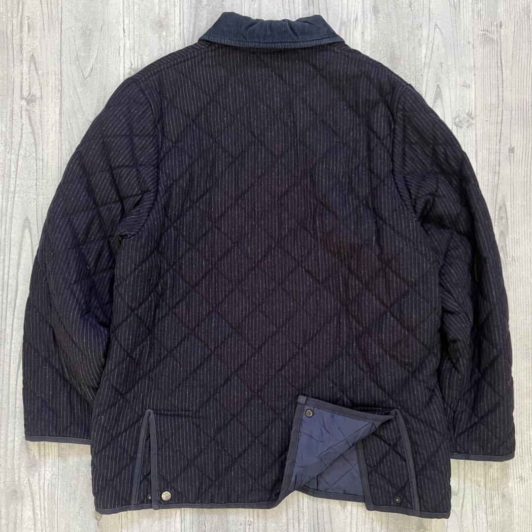 Scotland Mackintosh Waverly Wool Quilting Jacket size L Scotland Mackintosh Waverly Wool Quilting Jacket size L