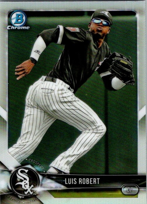 2018 Bowman Chrome Refractor Luis Robert RC White Sox Rookie #BDC-188