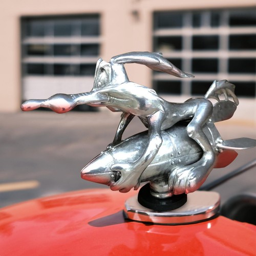 Car Ornament Wile E Coyote Badge Mechanic Front Hood Decoration Auto Accessories - Picture 7 of 12