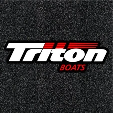 Triton White Boat Carpet Graphics