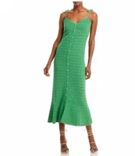 Derek Lam 10 Crosby Lillian Knit Dress in Green. NWT. Size Medium. Retail- $500