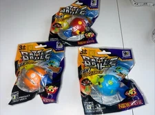 Lot of 3 Brand New Spinning Top Battle Gyro Car Toys Friction Powerered