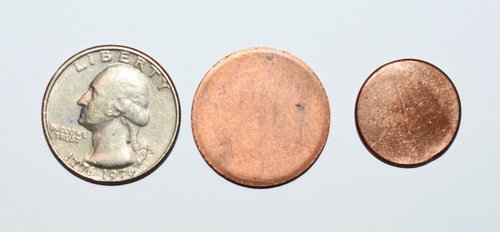 Blank Planchet Rare with Split Rim, Cud and a Quarter Blank Planchet Lot - Picture 20 of 24