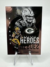 2021 Panini Absolute Unsung Heroes David Bakhtiari #UH1