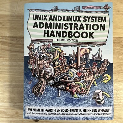UNIX and Linux System Administration Handbook, 4th Edition - LIKE NEW