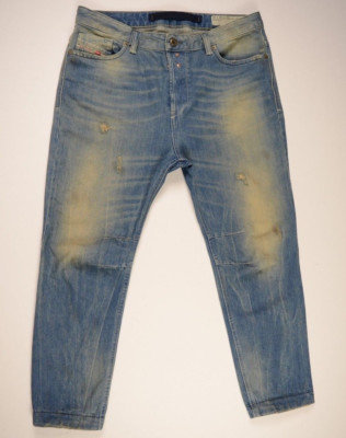 DIESEL Jeans Destroy 'EAZEE 0822C RELAXED-BOYFRIEND' W28 L30 AU10 US6 Womens