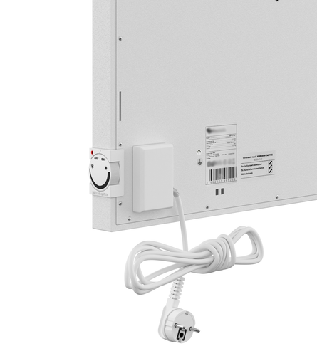SCHMIDBAUER® Infrarotheizung Hybrid 1400W Thermostat Elektro Heizkörper B-Ware - Bild 3 von 7