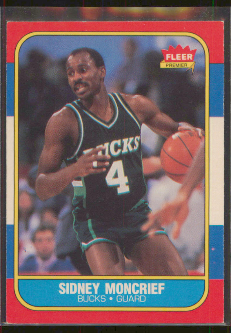 1986-87 Fleer #75 Sidney Moncrief