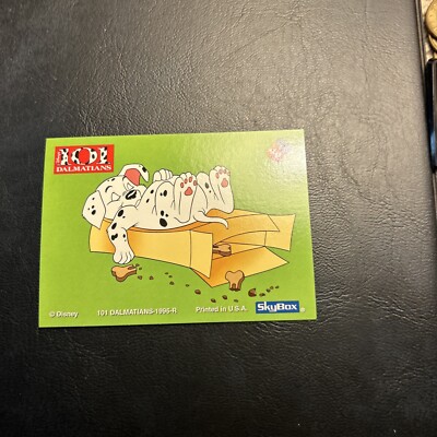 Jb10b 101 Dalmatians 1996 Skybox #89 Color In