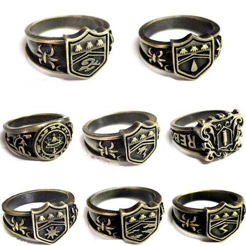 Anillos de anime vintage de Hitman Reborn Vongola anillo metal colección de cosplay | eBay