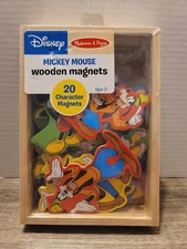 Melissa & Doug Disney Mickey Mouse Clubhouse Wooden Character Magnets (20 pcs)