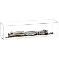 Model Train Clear Acrylic Table Top Display Case (D05/A086-CB)