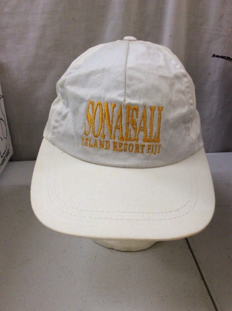 trucker hat baseball cap Vintage Hook & Loop SONAISALI ISLAND RESORT