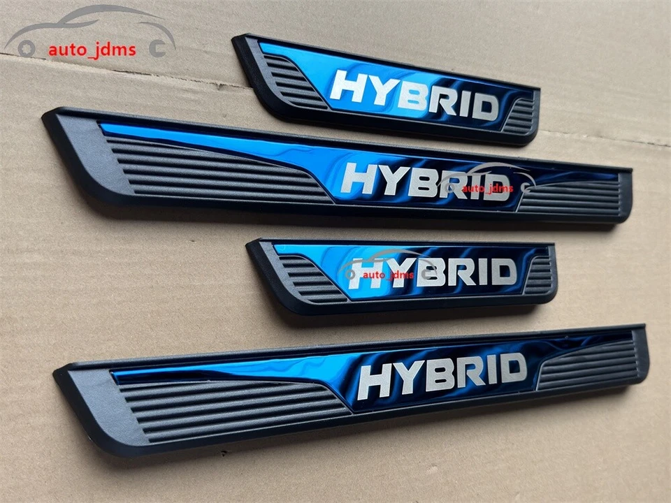 Auto Parts For Honda Accord Blue Accessories Door Sill Protector Scuff Plate X4 - Image 2 of 4