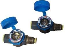 (2) ALCO AMI-1-FM4 MOISTURE LIQUID INDICATOR 1/2 SAE MALE X FEMALE AMI1FM4