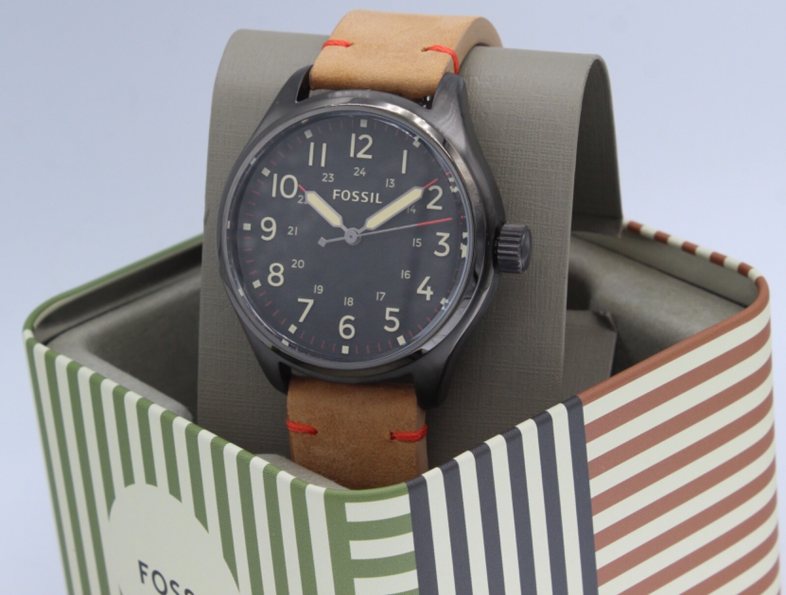 Наручные часы FOSSIL EASTON BLACK GUNMETAL