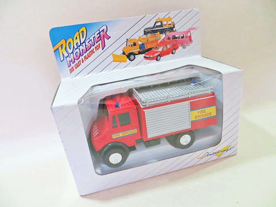 AUTOCRAFT ROAD MONSTER 'MERCEDES UNIMOG FIRE BRIGADE ENGINE' 1:50? MIB/BOXED - Image 2 of 4