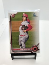 2022 Bowman Prospects 1st Bowman Christian Roa #BP-130 Cincinnati Reds