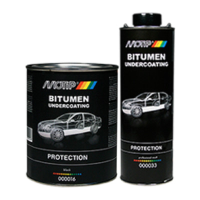 Motip  Unterbodenschutz Bitumenbasis 000033 1000ml Für Druckluftpistole