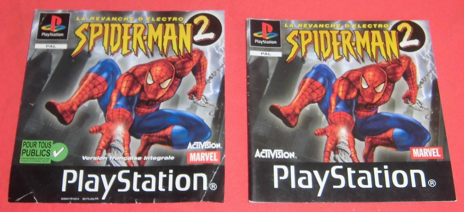 Spider-Man 2 : La Revanche D'Electro – PlayStation 1, Complet PAL FR CIB, Très Bon état
