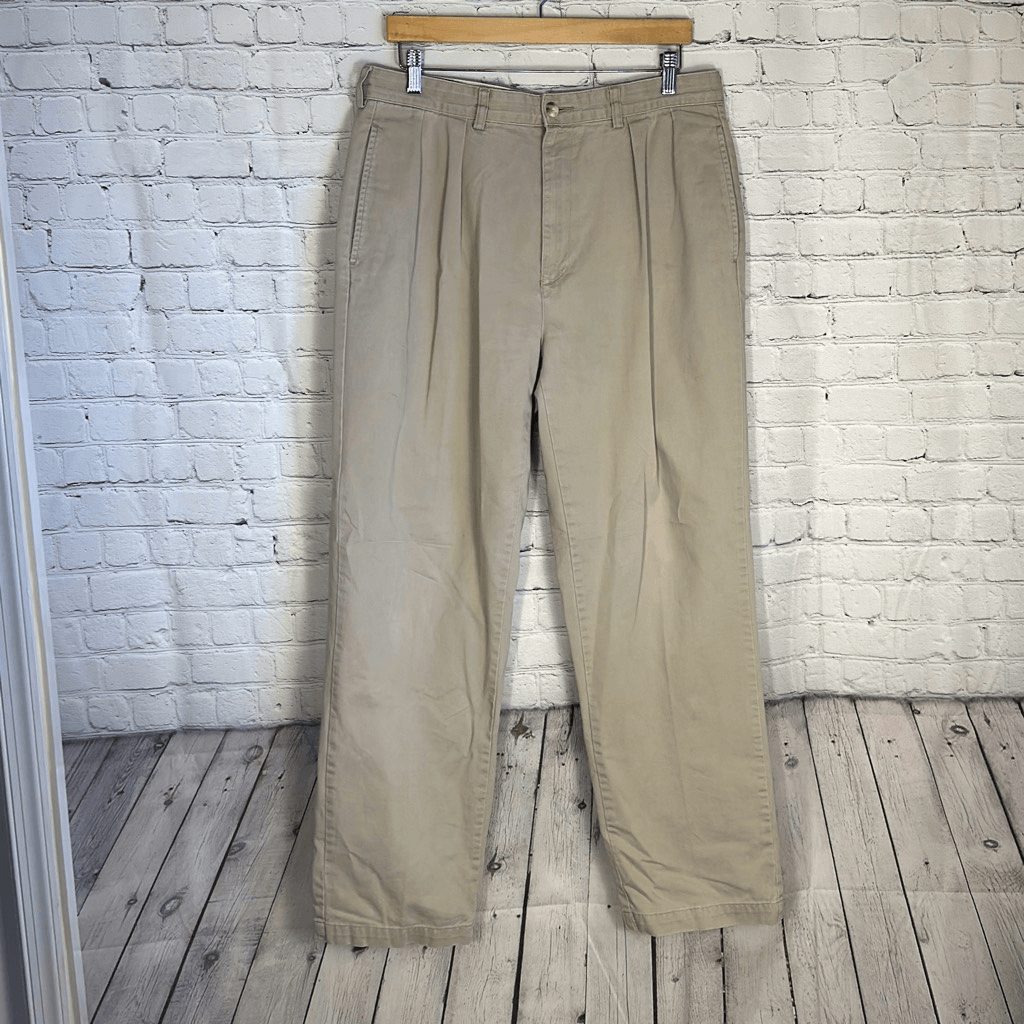 Vintage Polo by Ralph Lauren Pleated Front Mens Chino Pants