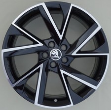 NUOVO. Cerchio in lega originale Skoda Kamiq Scala 657601025G Vega 7x18 H2 ET39
