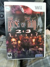 The House of the Dead 2 & 3 Return Nintendo Wii Game Complete FREE Shipping