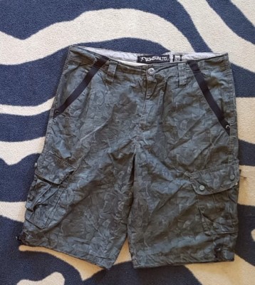 ECKO UNLTD. Shorts - Size 32 - grau graphisch gemustert