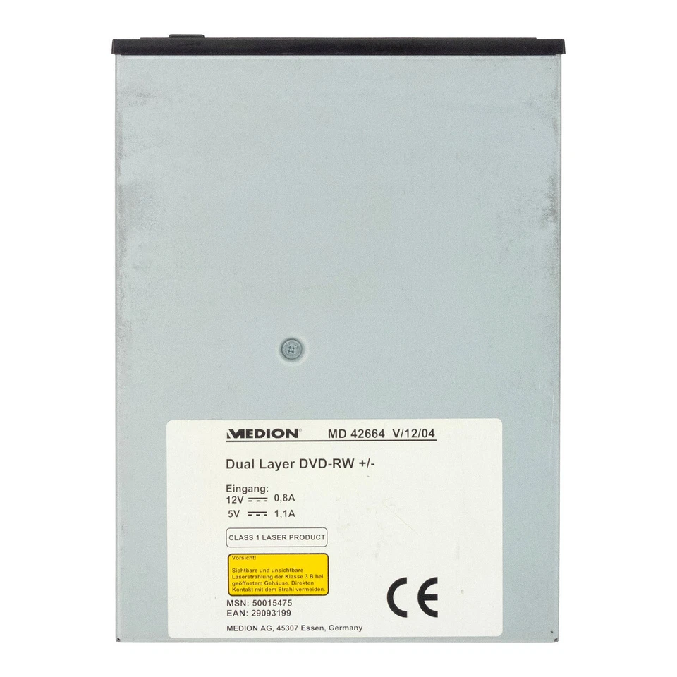 Internal Graveur MEDION MD 42664 Double Couche Dvd-Rw Drive Ide 5.25 Pouces - Image 3 of 3