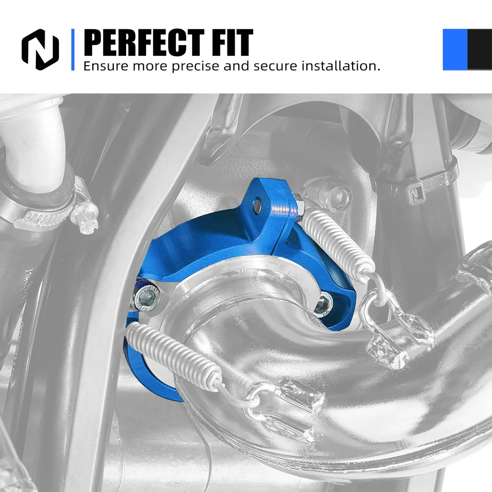 CNC Pipe Flange Guard Protector For Husqvarna TE 250 300 TC250 TX300 2017-2022 - Изображение 2 из 4