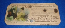 Northeast Tacony Bank & Trust Co. Ink Blotter 