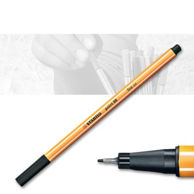 stabilo Point 88 schwarz Fineliner, Strichstärke 0,4 mm