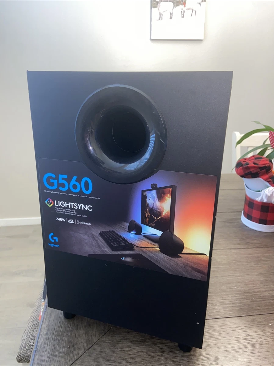 Logitech G560 Lightsync Gaming Speakers Subwoofer 97855136107