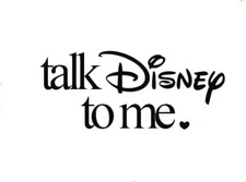 Vinyl Decal for Window - Talk Disney To Me