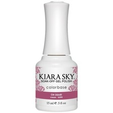 Kiara Sky Soak-off UV Gel Polish G595 Oh Dear 0.5oz