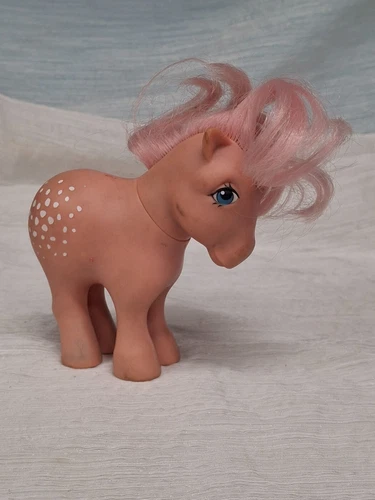 1982 My Little Pony Cotton Candy G1 Pink Vintage Hasbro MLP NO TAIL