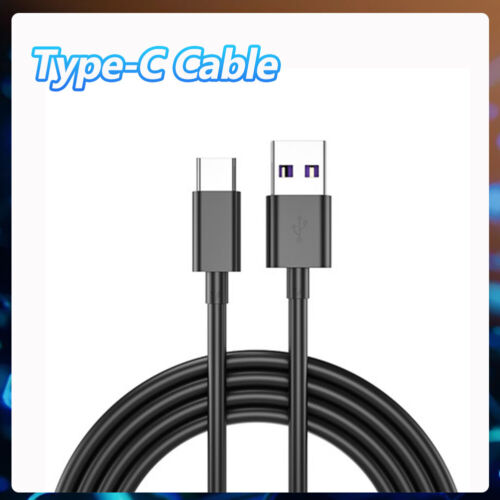 5A USB 3.1 Type C Male To USB 3.0 Male Chargers Converter Fast Data Cable Black - Zdjęcie 1 z 8