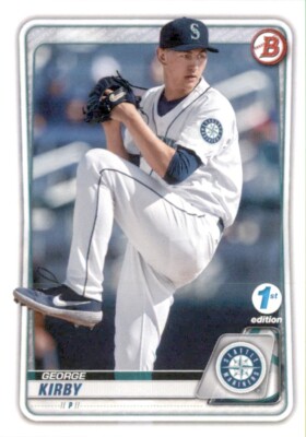 2020 BOWMAN DRAFT 1ST EDITION GEORGE KIRBY SEATTLE MARINERS #BD-168