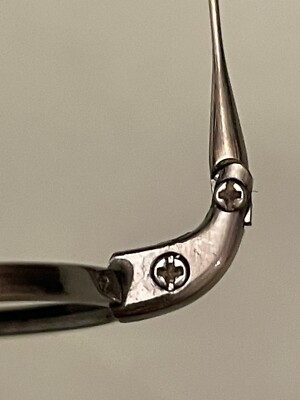 LUNOR ORIGINAL TITANIUM EYEGLASSES FRAME