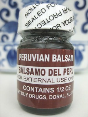 BALSAMO DEL PERU Peruvian Balsam Pure Resin .5 oz