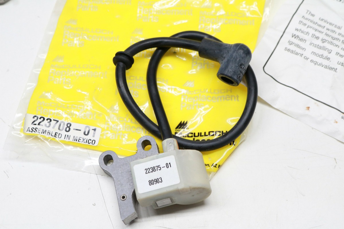 Special thanks‼️ Genuine OEM McCulloch Chainsaw Electronic Ignition Coil Module