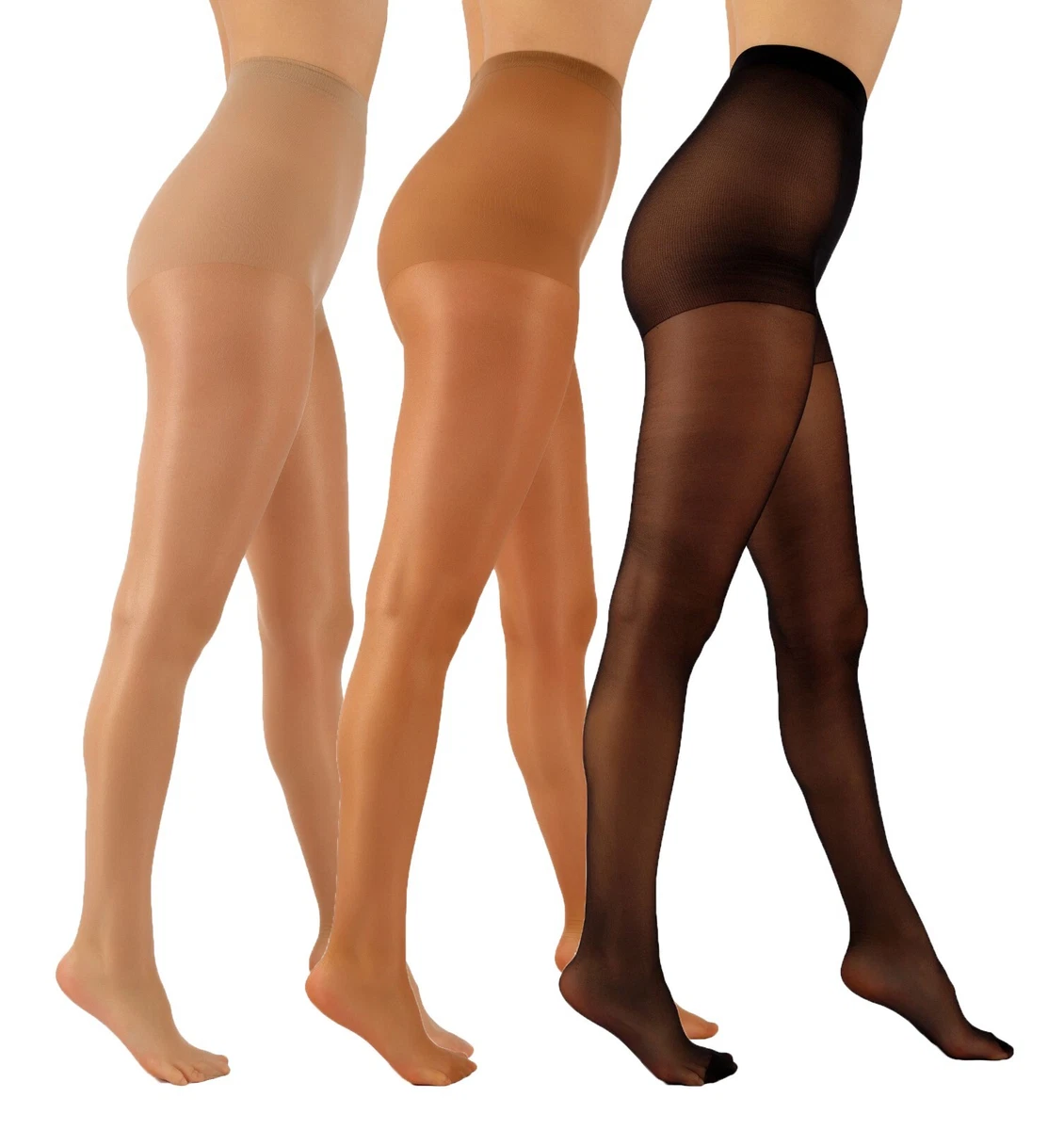 Aurellie Women Fantastic Semi Opaque Glossy Tights 40 den (sizes S-4XL)