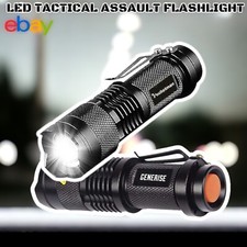 SMALL TORCH Mini Handheld Ultra Bright Powerful LED Tactical Pocket Flashlight