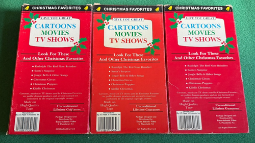 Christmas Favorites: Jingle Bells Rudolph Puppies 3 VHS + FREE DVD - Bild 2 von 3