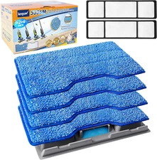 Reusable Vac Mop Pads Refills Compatible with Shark Vac Mop VM252 VM200 VC205 VM