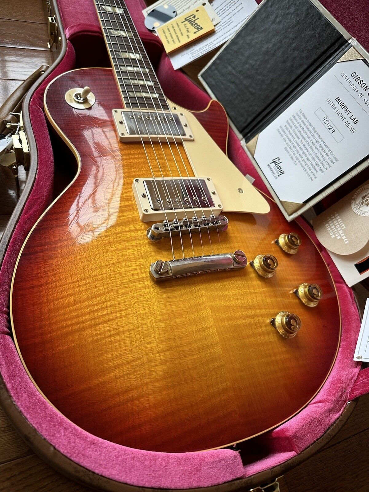 2022 Gibson Les Paul 59 Reissue R9 Murphy Ultra Light Aged Custom Shop